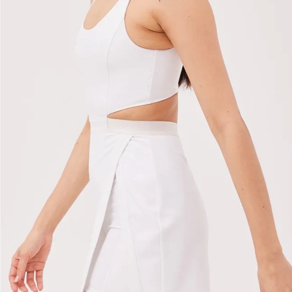 Outdoor voices white Cutout athletic Dress, never worn.